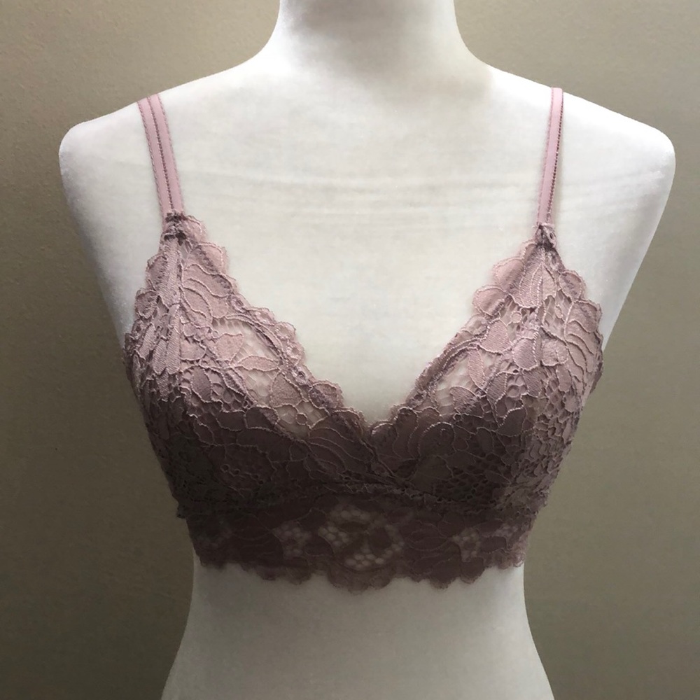 Marilyn Monroe - Dusty Pink Lace Bralette